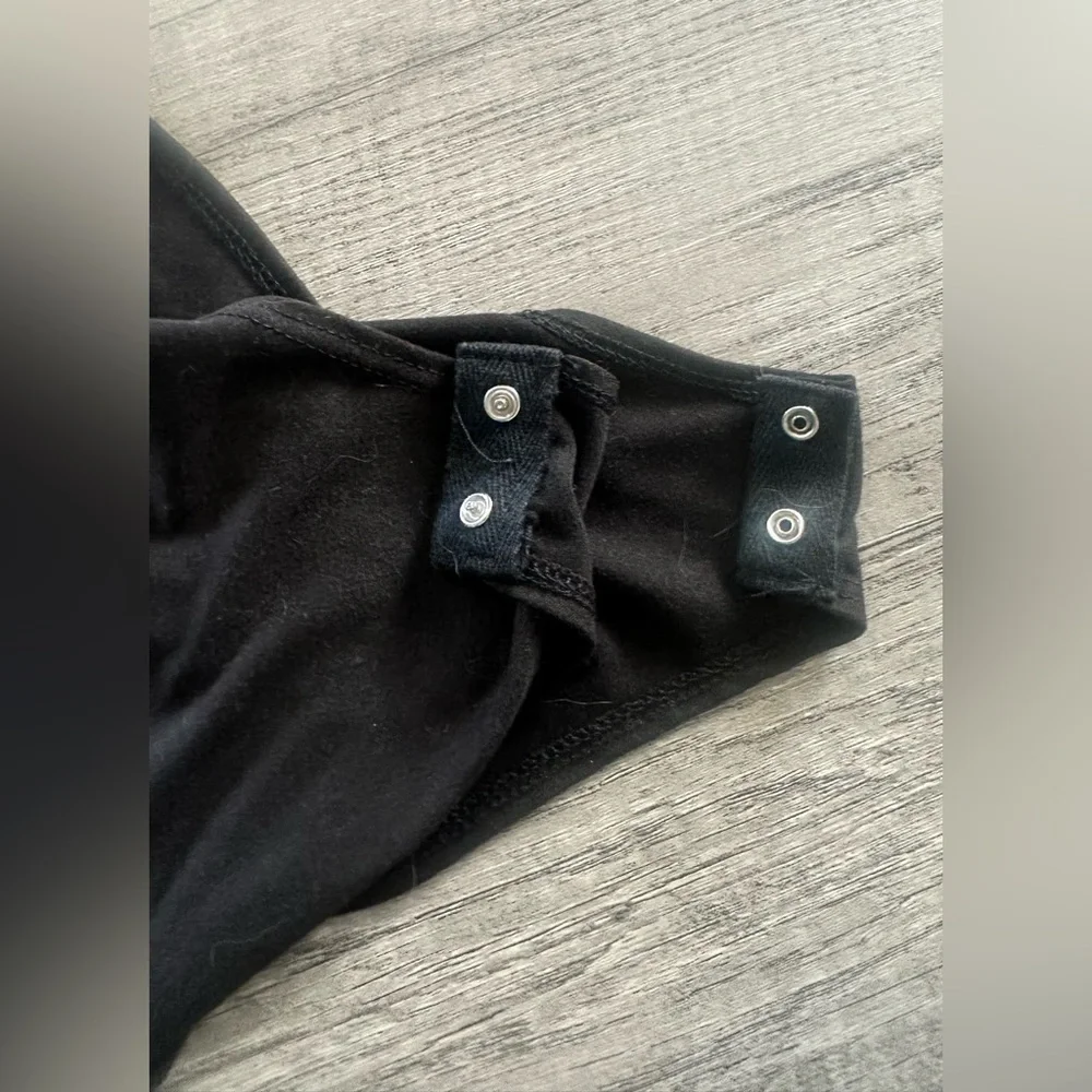 Gaze Long Sleeve Turtleneck Skeleton Onesie Size M - Picture 3 of 4